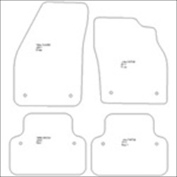 Volvo C30 Manual Car Mats